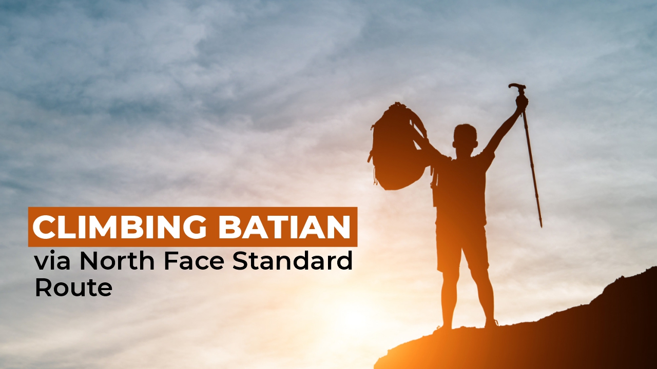 Climbing Batian