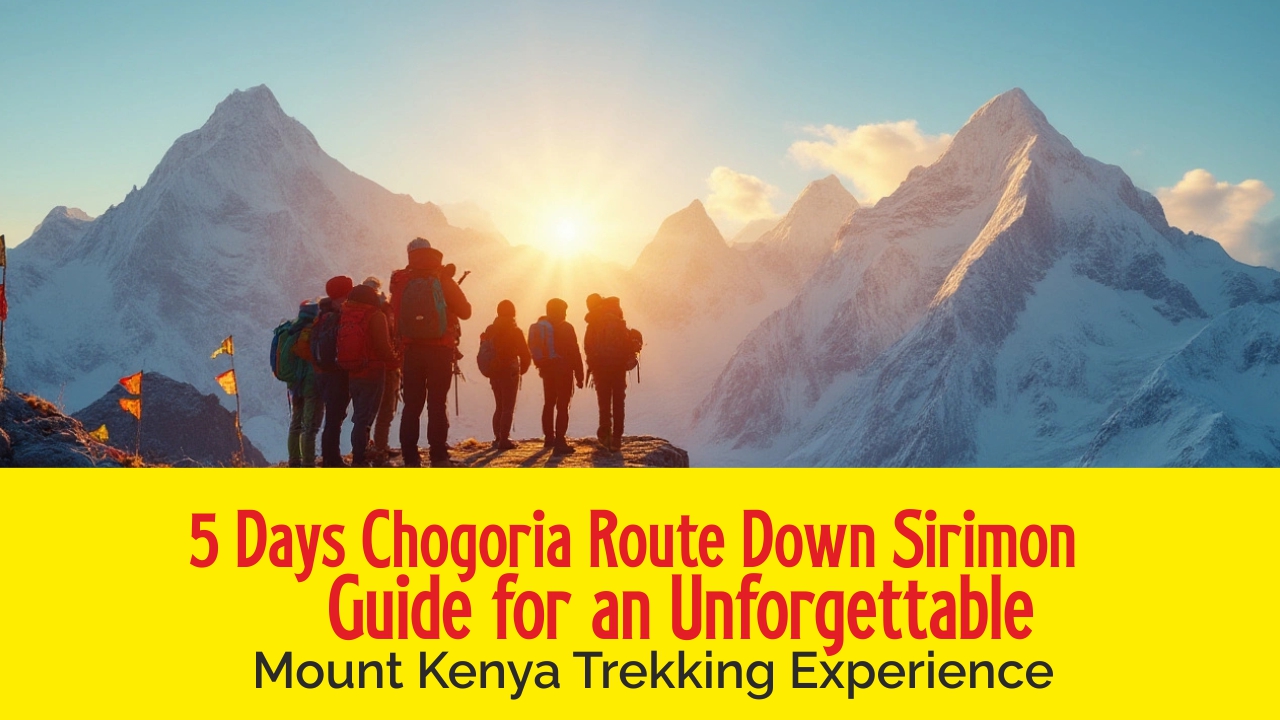 5 Days Chogoria Route down Sirimon