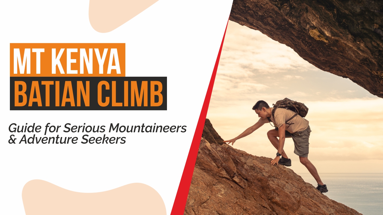 mt kenya Batian climb