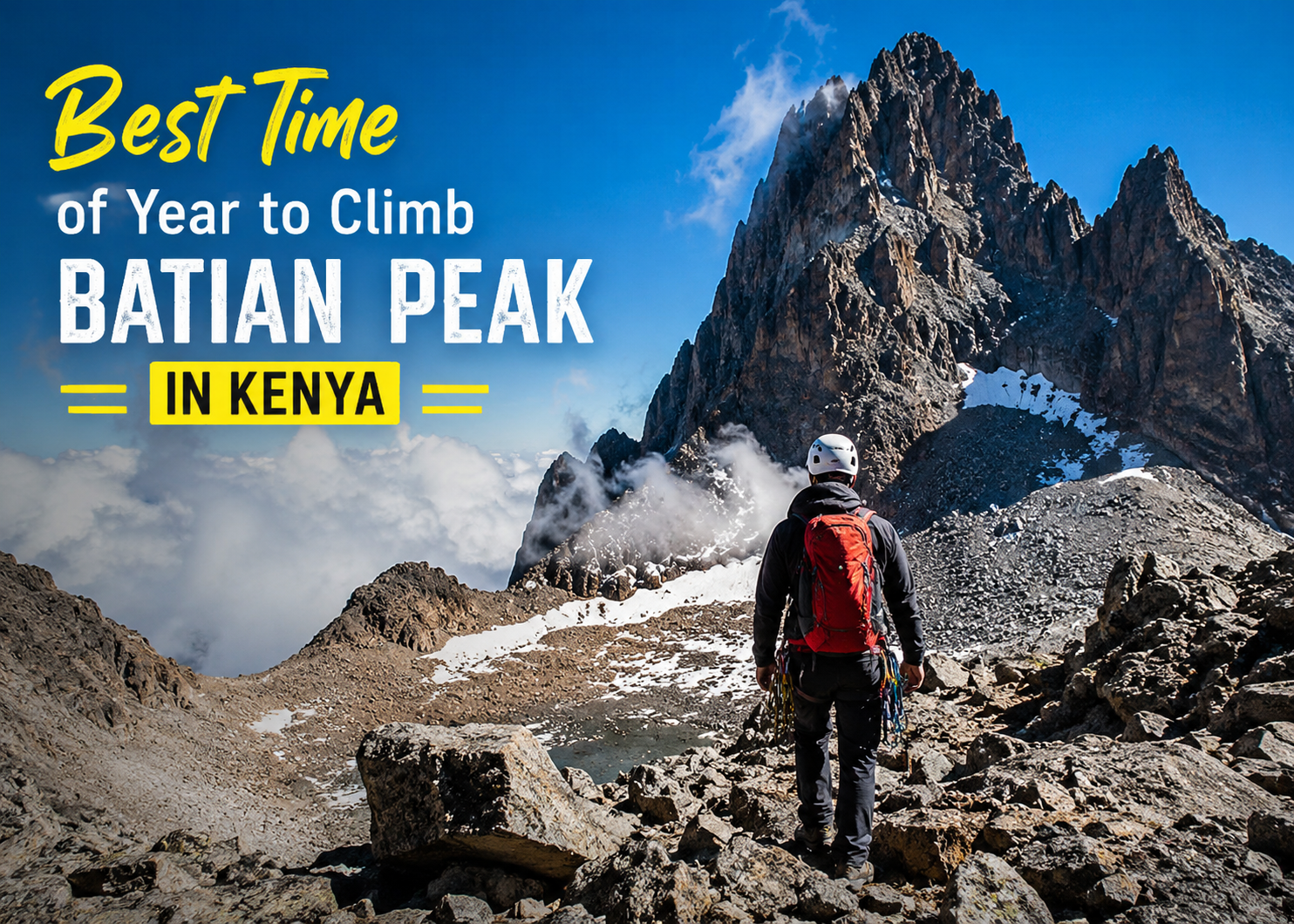 Climb Batian Peak in Kenya