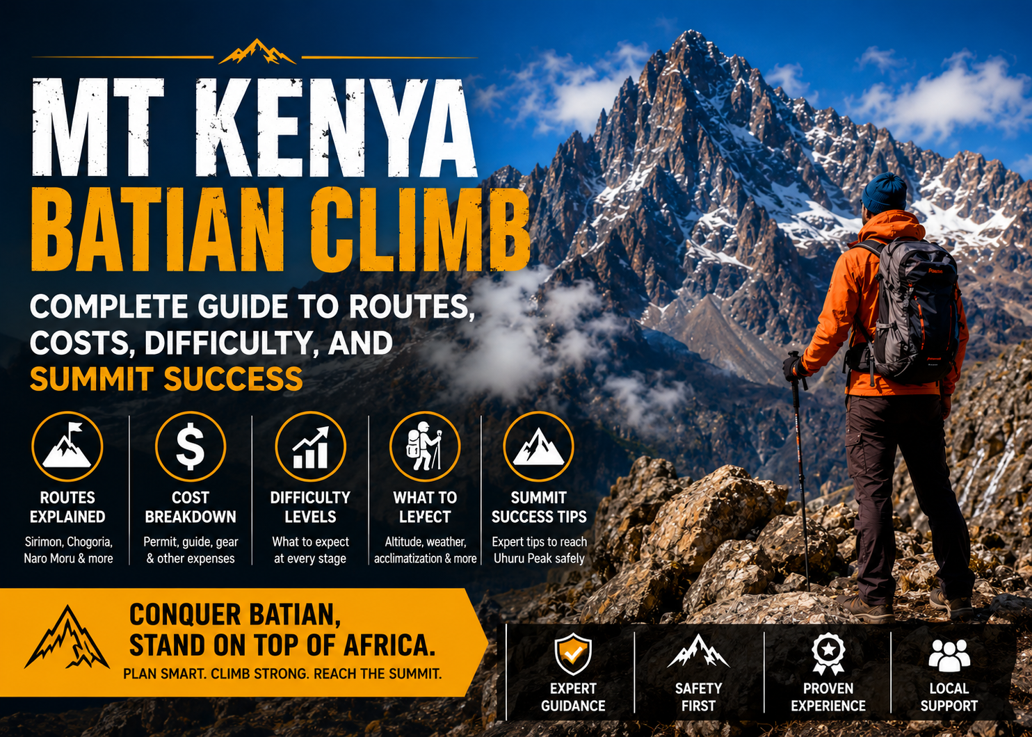 Mt Kenya Batian Climb