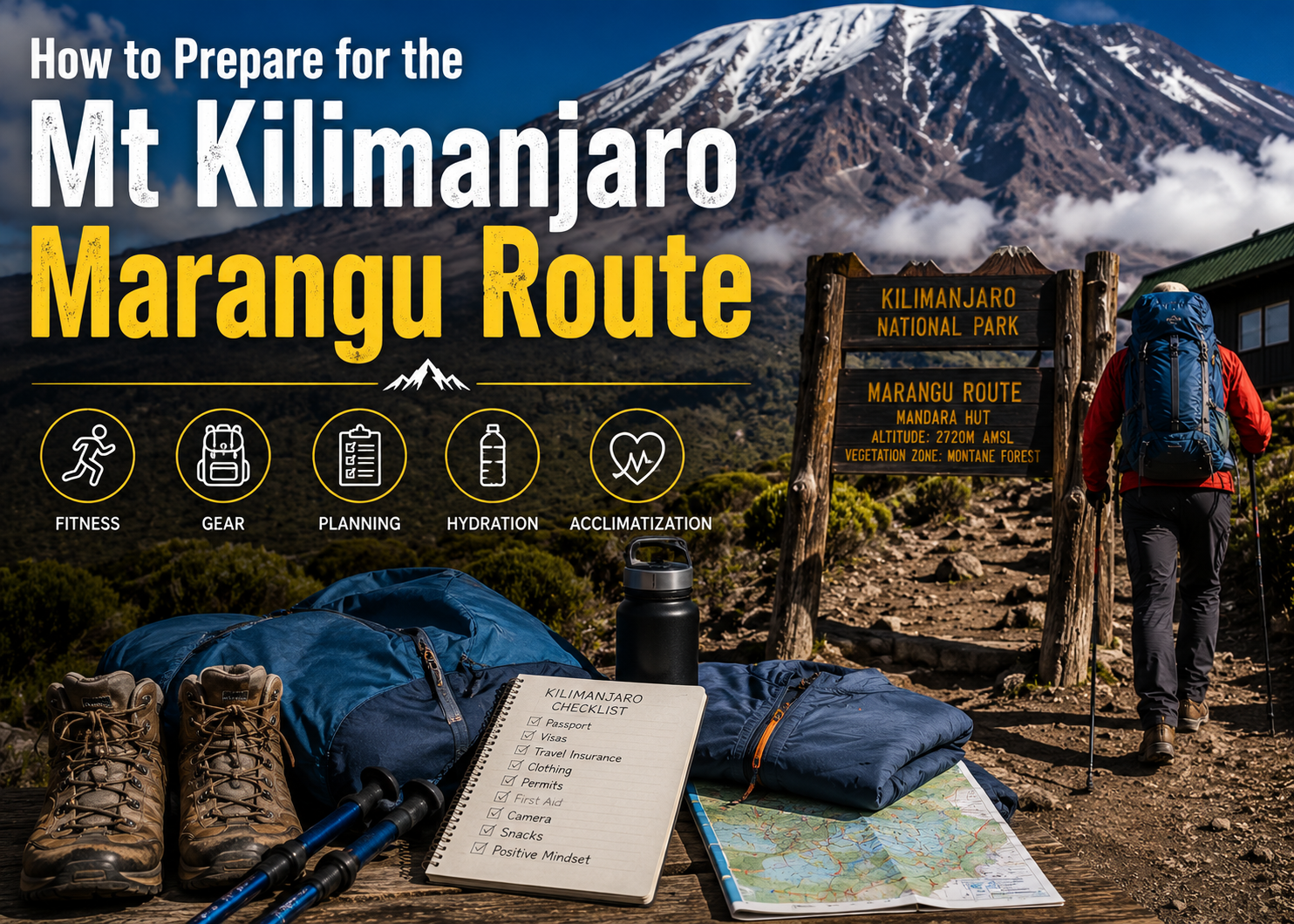 Mt Kilimanjaro Marangu Route