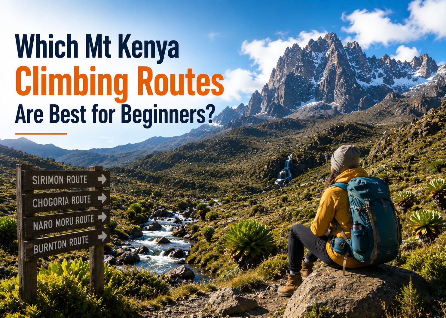 Mt Kenya Climbing Routes