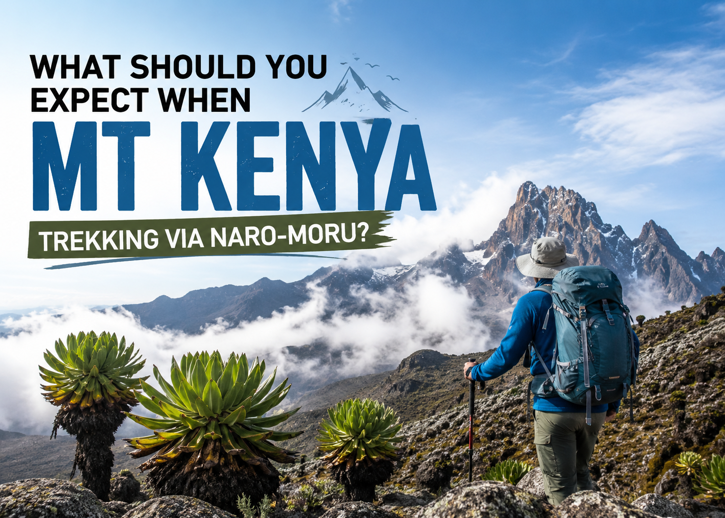 Mt Kenya Trekking via Naro-Moru